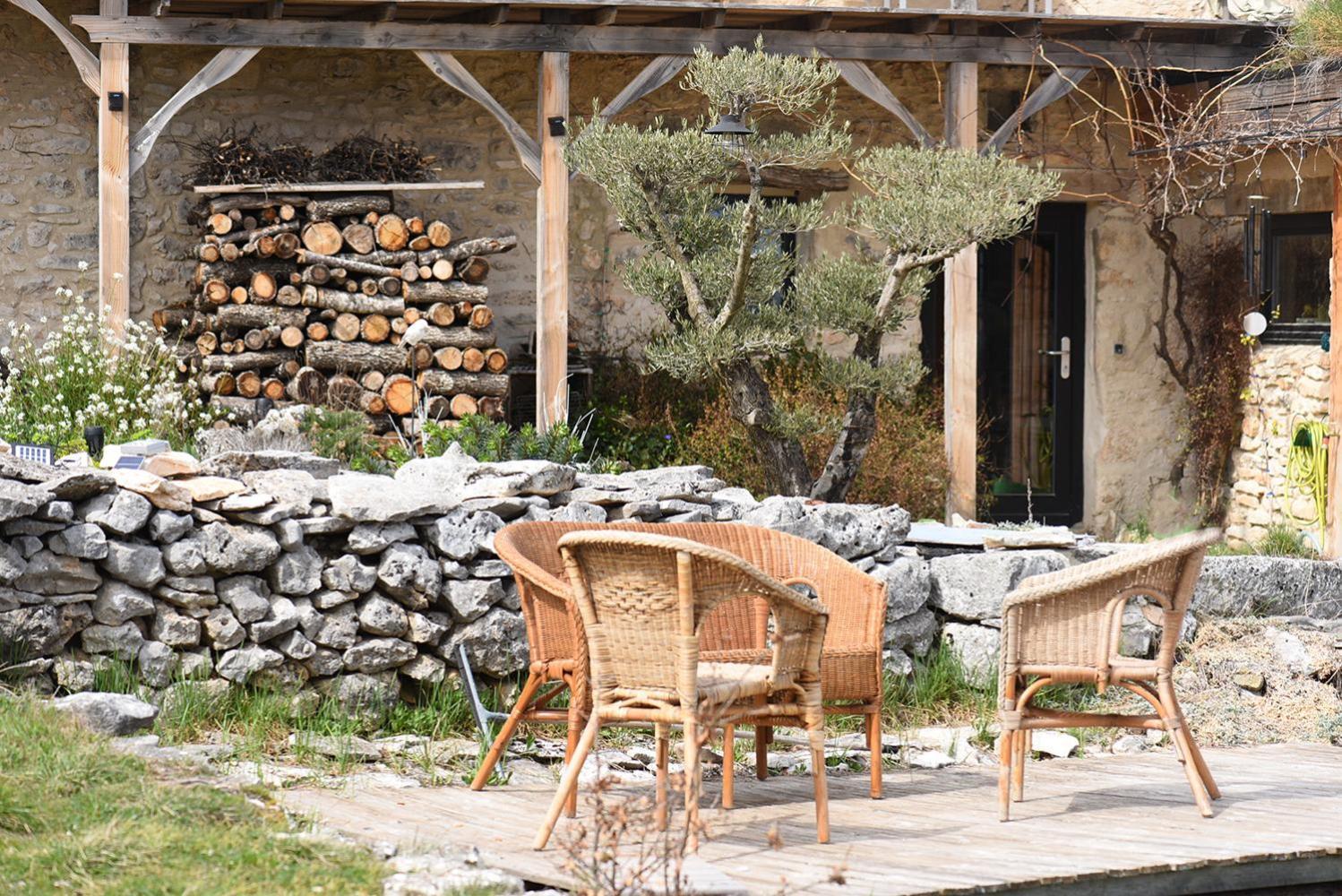 Apartmán Ecolieu Silenciane Simiane-la-Rotonde Exteriér fotografie